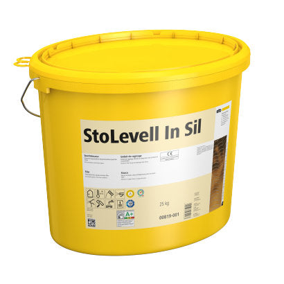 StoLevell In Sil, silikatischer Fertigspachtel 25 Kg